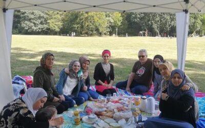 Mentee-Picknick im Stadtwald Krefeld
