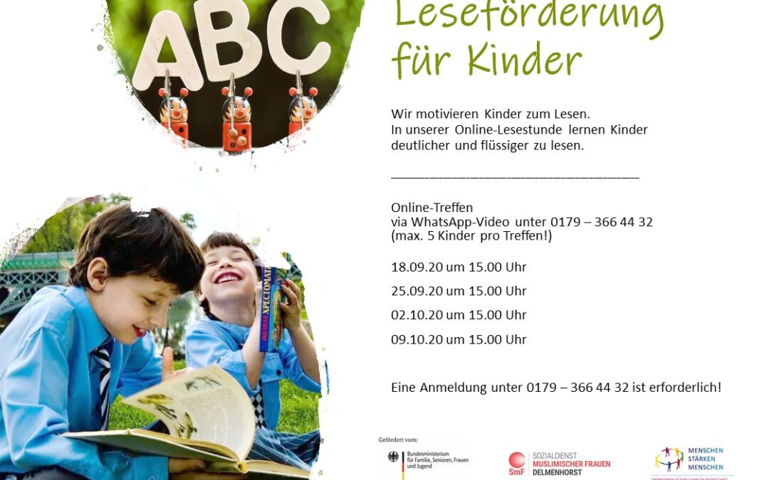 Lesen macht Spaß! – Leseförderung für Kinder