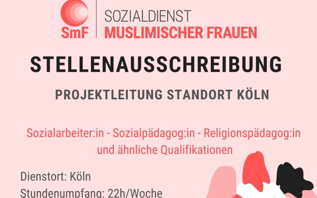 Stellenausschreibung: Projektleitung Standort Köln