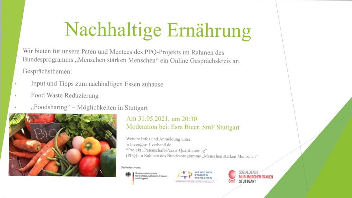 nachhaltige Ernährung, Klima, Food Waste, Food Sharing, Umwelt