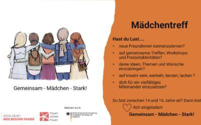 “Mädchen stärken Mädchen!” Offener Mädchentreff in Freiburg
