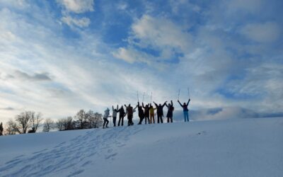 #StarkeMädchenKemptenUnterwegs im Februar: Allgäuer Schneeschuhtag