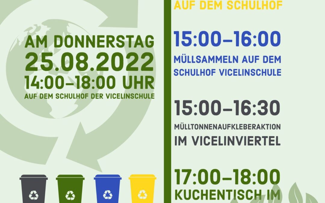 Müll-Aktionstag im Vicelinviertel – Wir sind dabei!