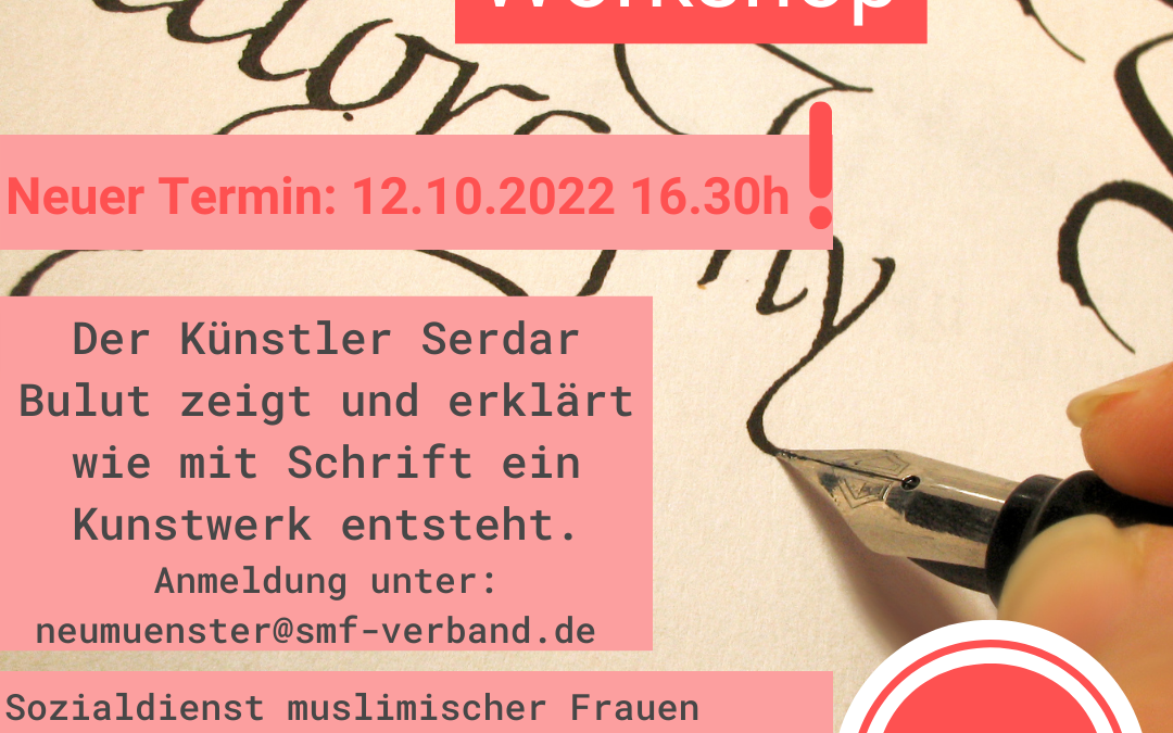 Kalligraphie-Workshop am 12.10.2022