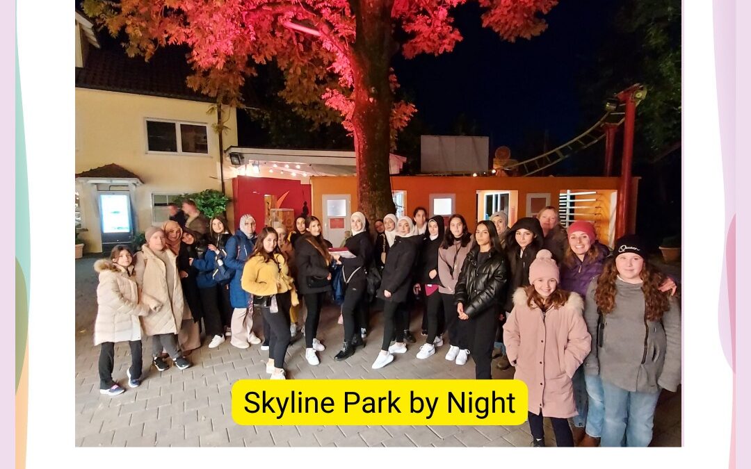 Teilnehmerinnen zu Besuch im Skyline Park by Night! – Projekt: „Frauen stärken Frauen“