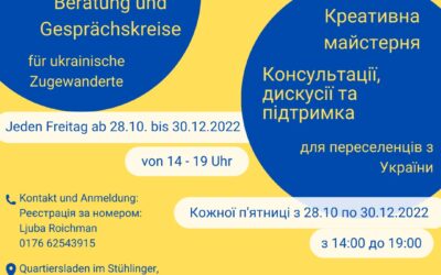 Neues Projekt für Zugewanderte aus der Ukraine