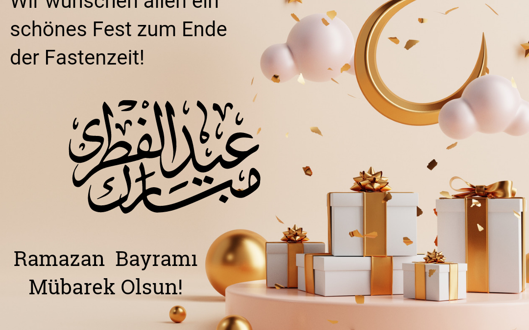 Eid al-fitr Mubarak, gesegnetes Zuckerfest!