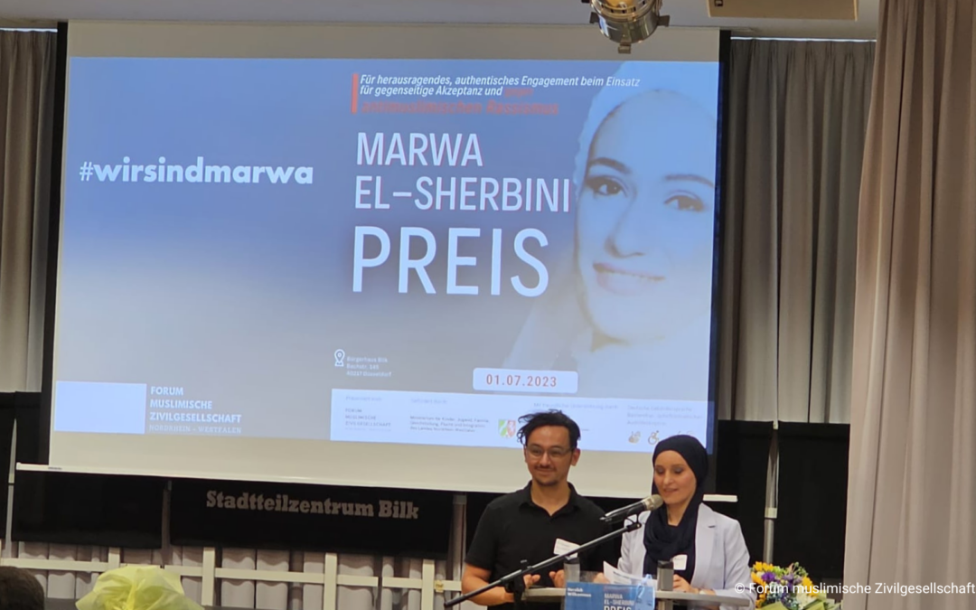 Verleihung des MARWA EL-SHERBINI Preises