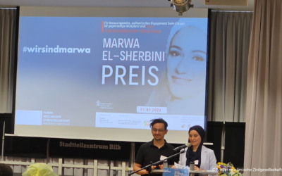 Verleihung des MARWA EL-SHERBINI Preises