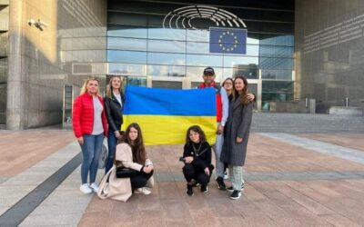 Zu Besuch im EU-Parlament