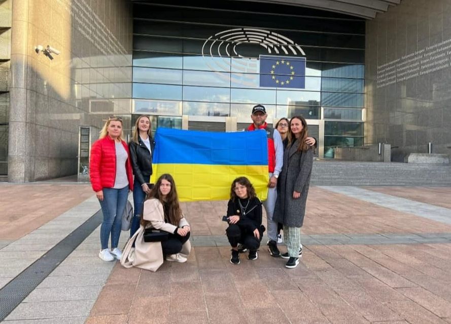 Zu Besuch im EU-Parlament