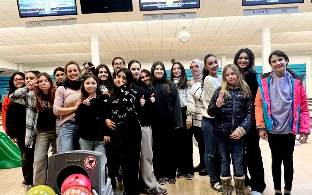 Starke Mädchen Kempten beim Bowling!