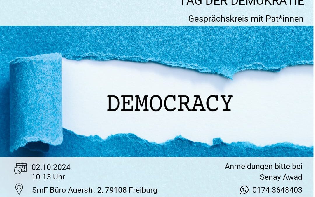 Tag der Demokratie – Gespräch mit Pat*innen