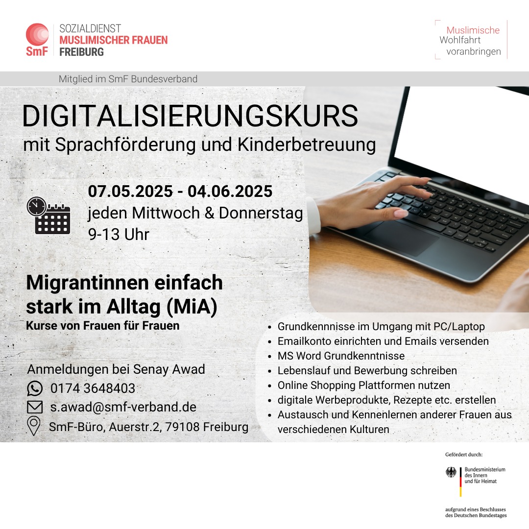 Digitalisierungskurs mit Sprachförderung