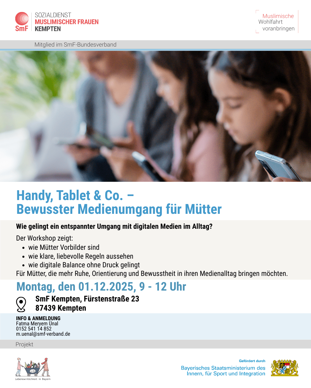 LiB - Handy, Tablet & Co.: Bewusster Medienumgang als Mutter – für mehr Balance in der Familie