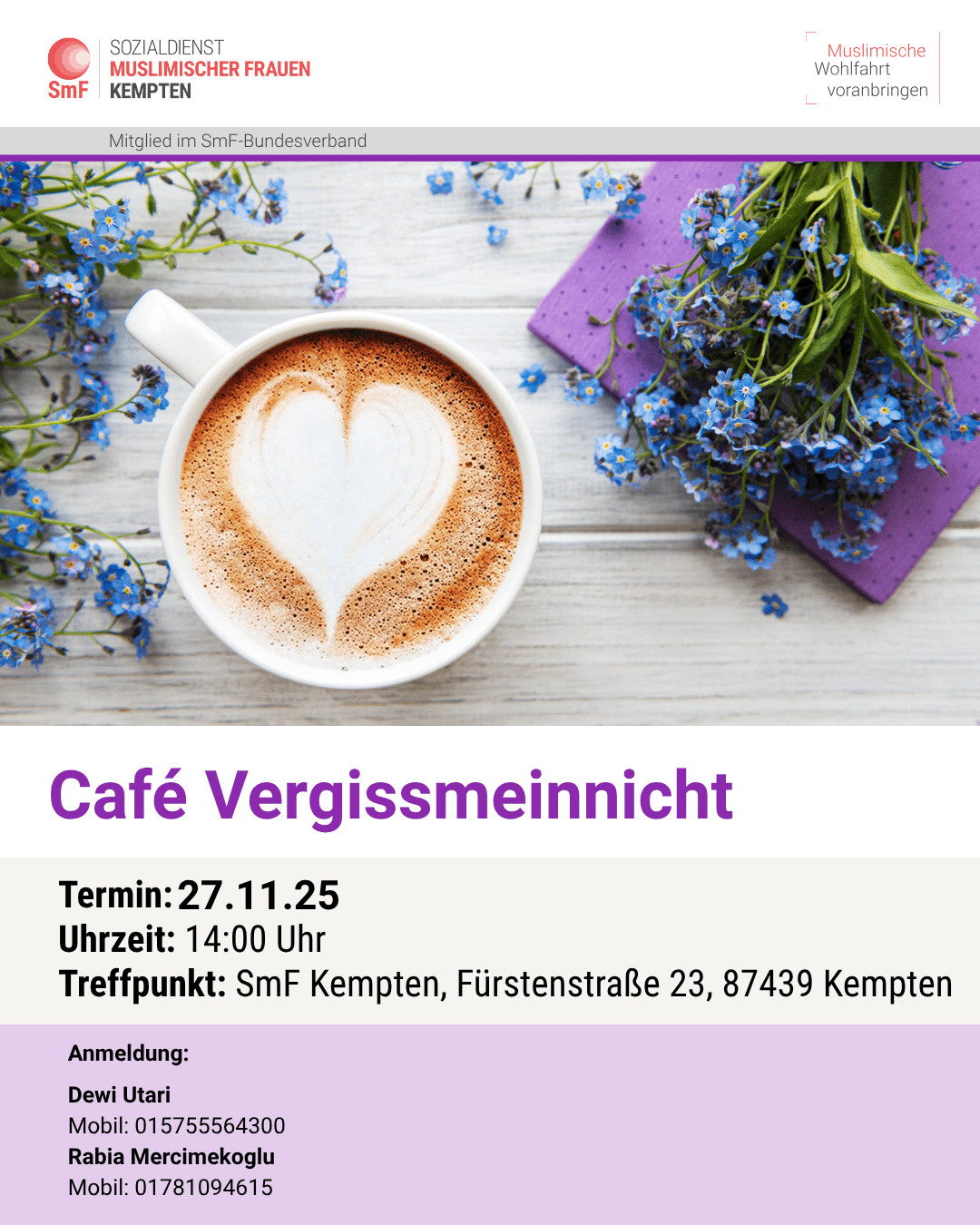 Café "Vergissmeinnicht"