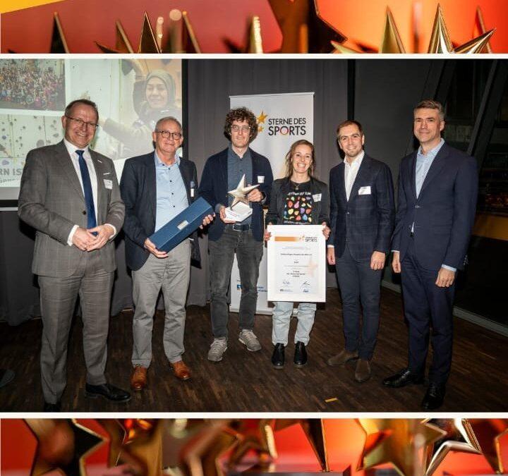 „Sterne des Sports“ des DOSB in Bronze für unser Projekt „Klettern gegen Rassismus“