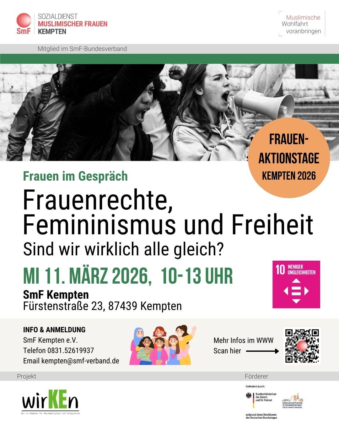 wirKEn - Frauenrechte, Feminismus und Freiheit - Sind wir wirklich alle gleich?