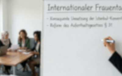 Recht. Gerechtigkeit. Handeln. Wohlfahrtsverband-SmF fordert Schutz und Teilhabe aller Frauen