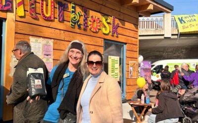 Eröffnungsfeier des KulturKiosks am Stühlinger Kirchplatz