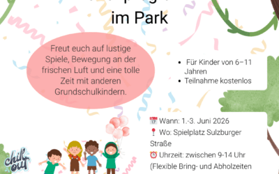 Ferienprogramm im Park – Drei Tage voller Spiel, Bewegung und Spaß