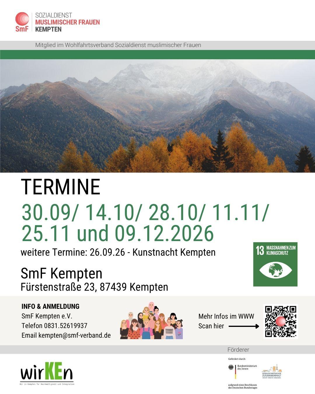 wirKEn - Veranstaltungen im Herbst