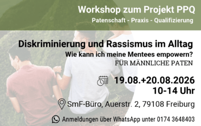 Männliche Paten stärken – Mentees empowern