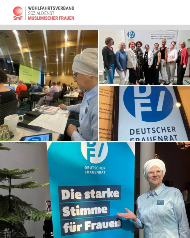 Am vergangenen Wochenende kam die Mitgliederversammlung des DeutschenFrauenrates (DF) in Berlin zusammen. Als bundesweiter Wohlfahrtsverband miteinem klaren Fokus auf Vielfalt und Intersektionalität waren auch wir vor Ort, um
gemeinsam mit rund 60 Mitgliedsorganisationen ein deutliches Zeichen gegendrohenden Sozialabbau zu setzen.Die aktuellen Reform- und Kürzungspläne in den Bereichen Gesundheit, Pflege undRente dürfen nicht dazu führen, dass Frauen zu den Hauptleidtragenden politischer
Sparvorhaben werden. Die beschlossenen Forderungen greifen genau an denstrukturellen Bruchstellen unseres Sozialsystems an, die Frauen mitMigrationsbiografie sowie muslimische Frauen besonders hart treffen. Ohne gezielte Gegenmaßnahmen – wie eine Stärkung der gesetzlichen Rente und den Ausbau dessozialen Wohnungsbaus – droht vielen Frauen die verdeckte Alters- undPflegearmut. Ein echter Meilenstein der Tagung ist das verabschiedeteForderungspapier für ein geschlechtersensibles und barrierearmes
Gesundheitssystem.Unsere geschäftsführende Vorstandsvorsitzende Ayten Kılıçarslan, betont dazu: „Das neue Papier nimmt eine intersektionale Lebensverlaufsperspektive ein, die von
der Schwangerschaft und Müttergesundheit bis hin zu den Wechseljahren reicht. Fürden Verband, der sich seit Jahren für eine kultursensible und diskriminierungsfreieGesundheitsversorgung starkmacht, ist dieser Beschluss ein wegweisender Erfolg “Gemeinsam im Bündnis drängen wir zudem auf die rasche Umsetzung der EU-Entgelttransparenzrichtlinie und eine nachhaltige strukturelle Stärkung derGleichstellungsbeauftragten sowie der zivilgesellschaftlichen Akteur*innen auf allenpolitischen Ebenen. Gerade in Zeiten gesellschaftlicher Spaltung ist eine starke,
solidarische Stimme für alle Frauen in Deutschland unerlässlich.

@deutscher_frauenrat#WohlfahrtsverbandSmF #DeutscherFrauenrat
#Gleichstellung #Intersektionalität #SozialeGerechtigkeit